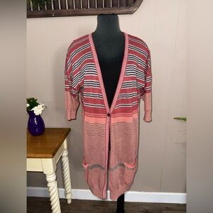 Twenty8Twelve • Striped Duster Cardigan